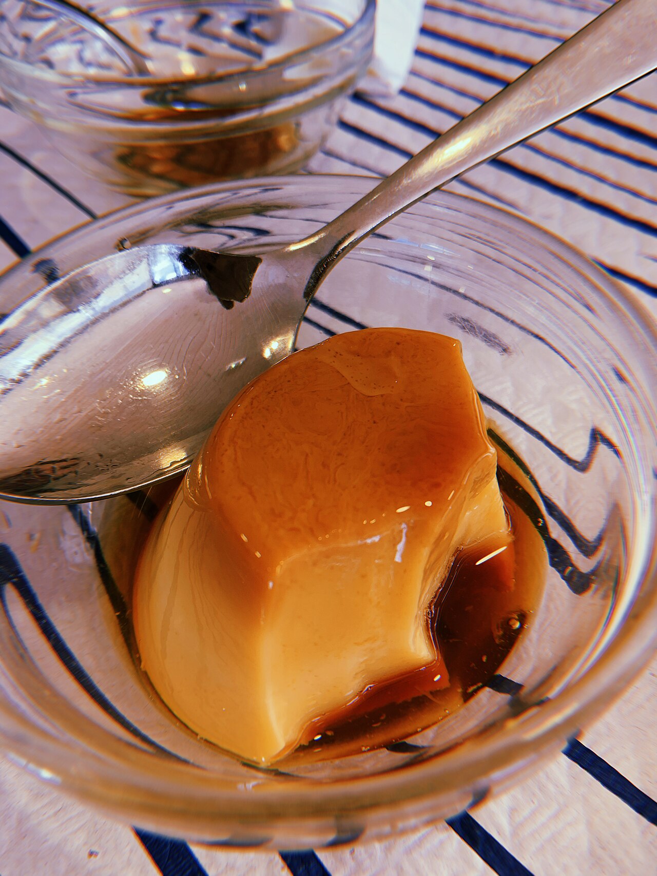 Bánh flan trong khuôn