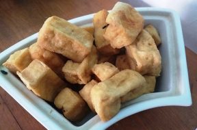 Đậu hũ chiên vàng giòn