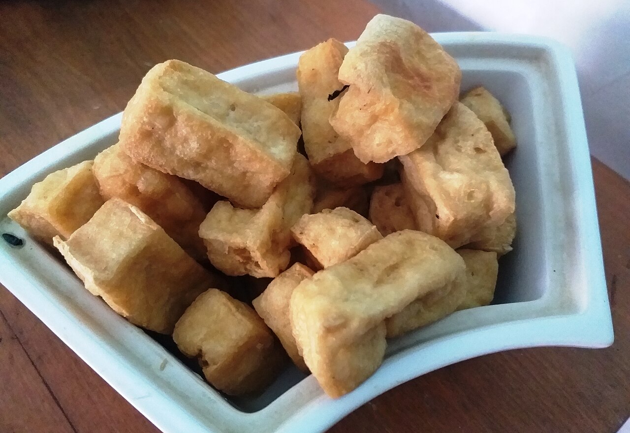 Đậu hũ chiên vàng giòn