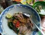 Tô hủ tiếu Nam Vang với tôm, thịt bằm và tim gan