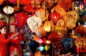Phố cổ Hội An với đèn lồng